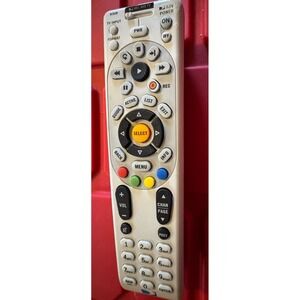 DIRECTV RC66RX Universal IR/RF Remote - Gray TESTED  Lights up